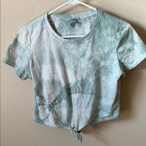 Tie dye crop top